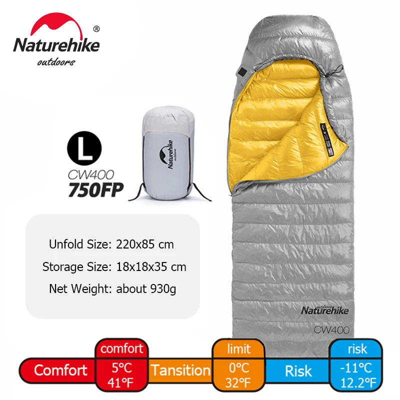 Naturehike cw400  Winter Sleeping Bag Ultralight