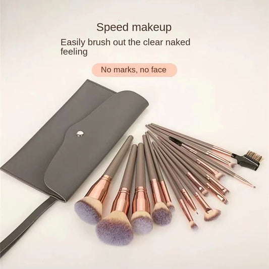 15pc  Makeup Brush Set