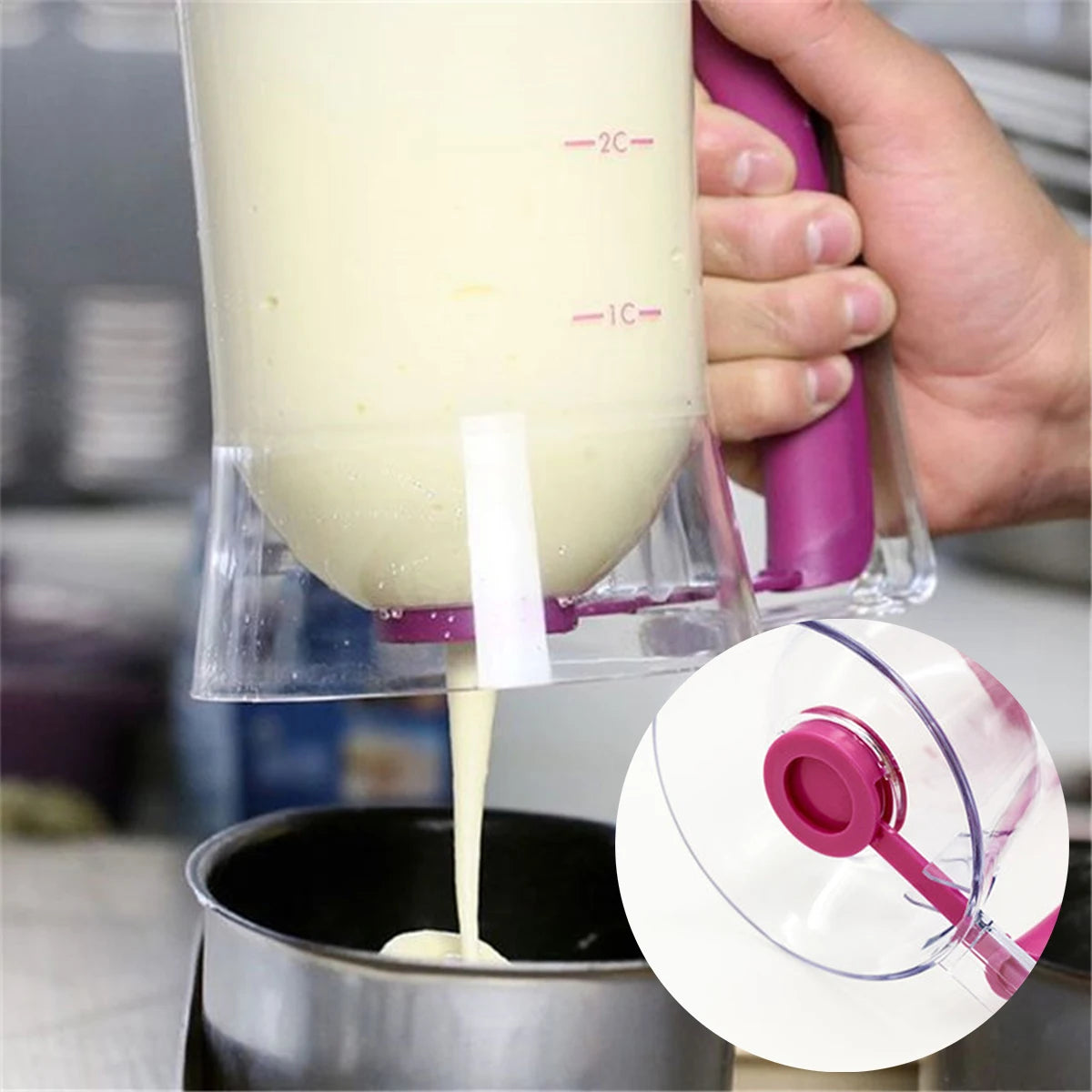 Batter Separator Pancake Dispenser