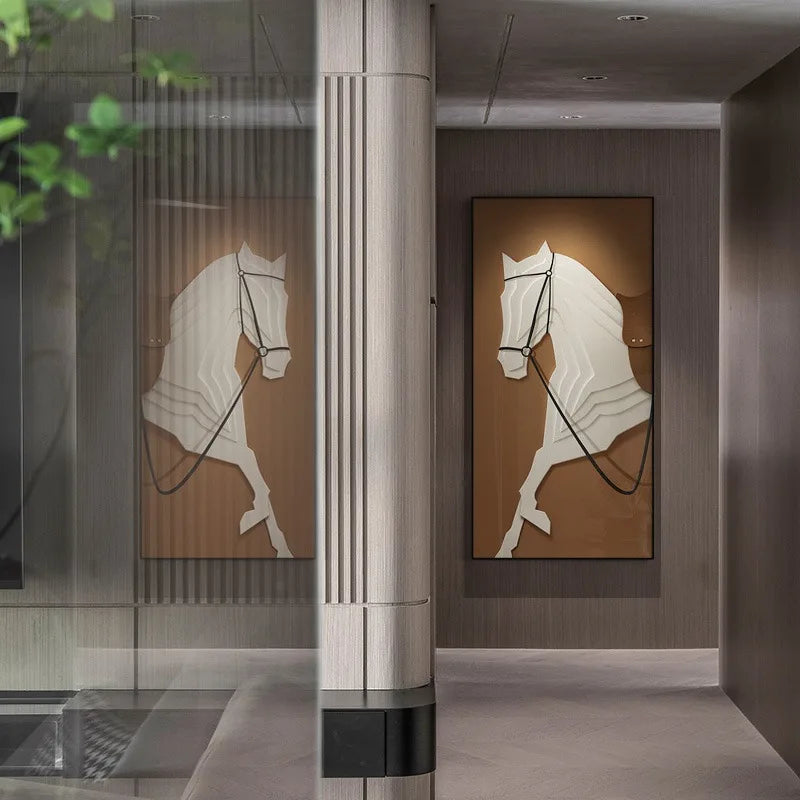 Modern Luxury Horses Wall Art