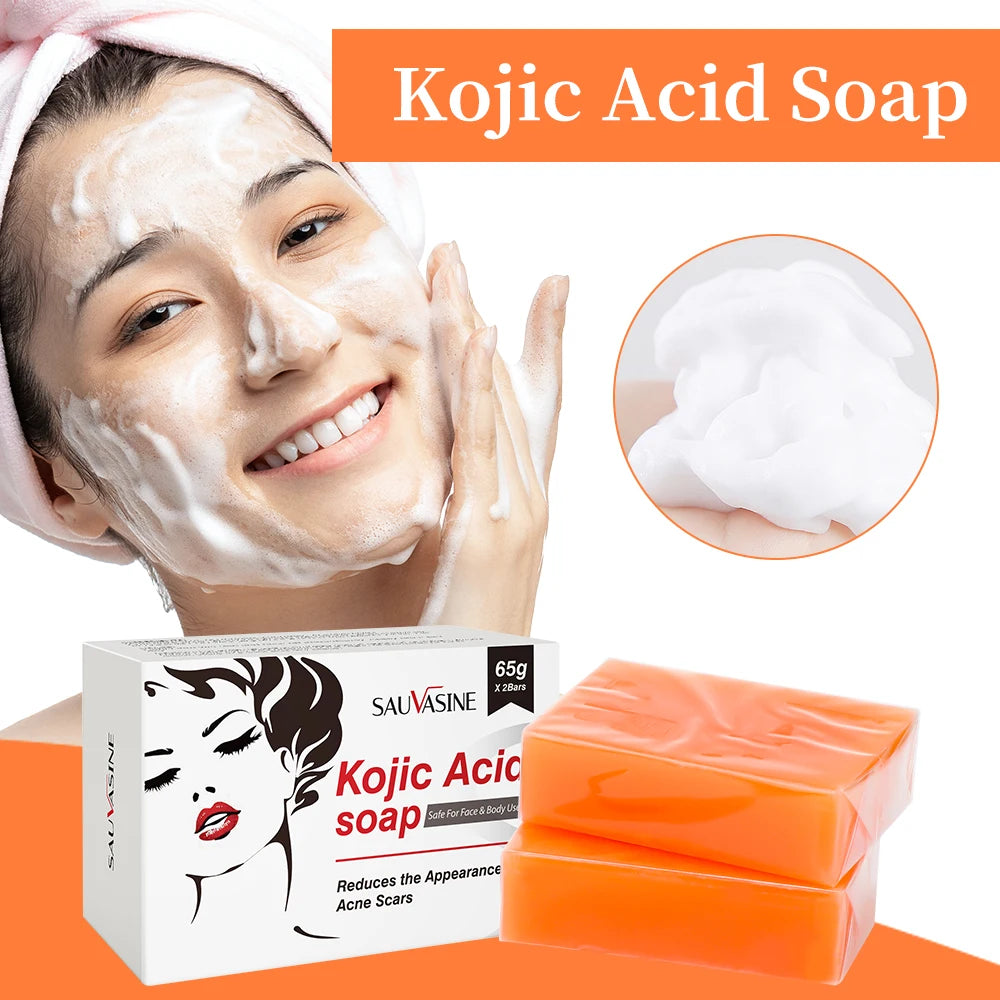 New Kojic Acid Glow Facial Soap