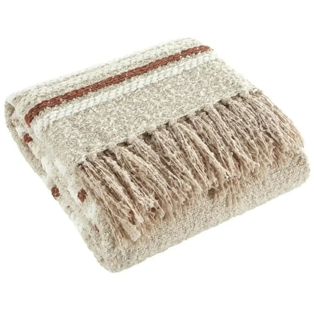 Chenille Throw Blanket Luxe Sophistication Beautiful By Drew