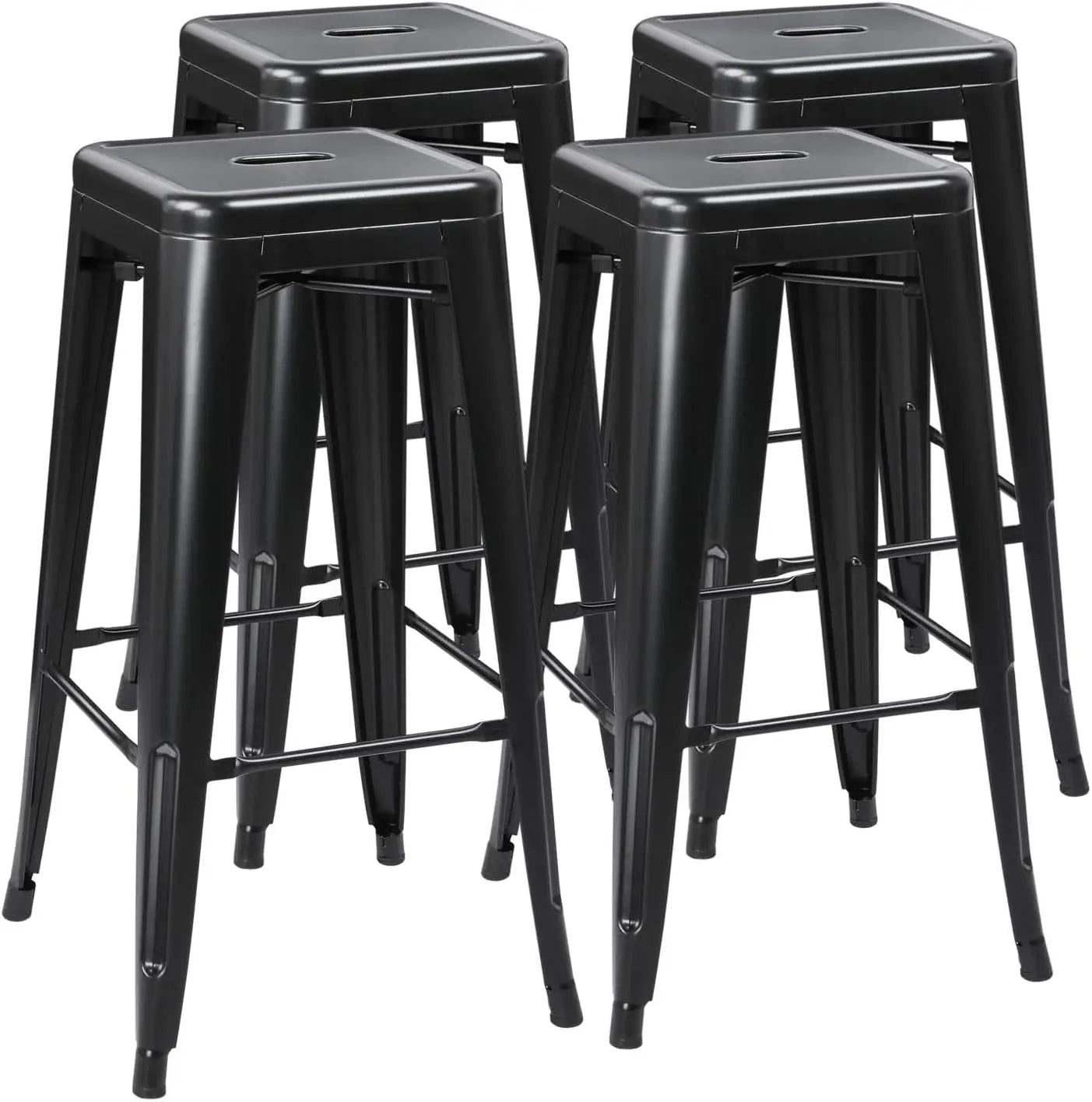 30 Inches Metal Bar Backless Stools