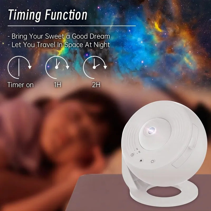 Galaxy Projector Night Light 360°